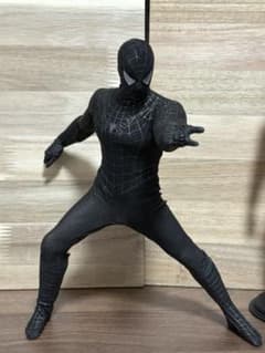 カスタム品　ホットトイズ　スパイダーマン　ブラックスーツ　フィギュア　サムライミ カスタム品 ホットトイズ スパイダーマン ブラックスーツ フィギュア