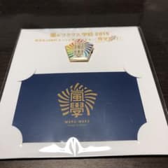 嵐 ワクワク学校2019 校章ピンバッジのサムネイル