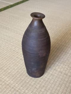 琉球 壺屋焼 鬼の腕 陶器製ダークブラウン瓶 琉球 壺屋焼 鬼の腕 陶器製ダークブラウン瓶 - メルカリ