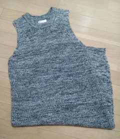 ロングニットベストのサムネイル