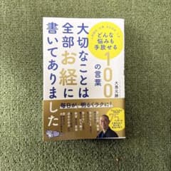 大切なことは全部お経に書いてありました どんな悩みも手放せる100の言葉のサムネイル