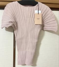 【新品未使用品】 eimy istoire 半袖 リブニット トップスのサムネイル
