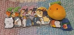 お文具といっしょ 缶バッジ ぬいぐるみ フィギュア ストラップ 14点まとめ売り