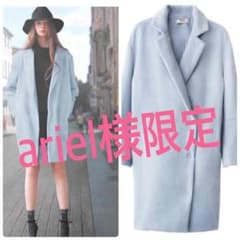 オーバーシルエットシャギーチェスターコートのサムネイル