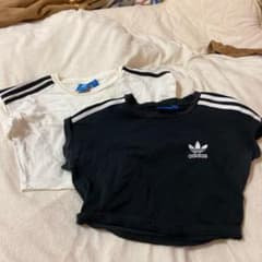 アディダス ☆Tシャツ2点set☆クロップド丈のサムネイル