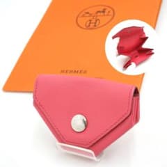 ✨未使用展示品・箱付き✨　HERMES ケース　ル・ヴァンキャトル　刻印 ✨未使用展示品✨ HERMES コインケース 小銭入れ ル・ヴァンキャトル
