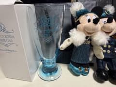 東京ディズニーシー 　ジュビリーガラ　ぬいぐるみバッジ、グラス、紙袋 東京ディズニーシー ジュビリーガラ ぬいぐるみバッジ、グラス、紙袋