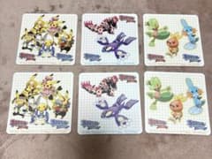 ポケモン コースター 6枚セット 8/17までのサムネイル