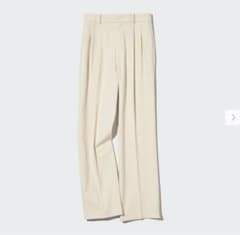 UNIQLO タックワイドパンツのサムネイル