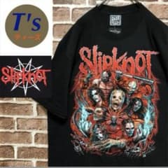 新品 【あひる様さ専用】ビッグプリントブラック半袖 バンドTシャツ 2XLサイズのサムネイル