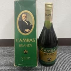 未開栓保管品CAMBAS BRANDY V.S.O.P. 750ml 未開栓保管品CAMBAS BRANDY V.S.O.P. 750ml - メルカリ