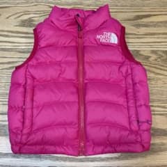 THE NORTH FACE ノースフェイス ダウンベスト 女の子キッズ90cmのサムネイル