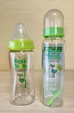 ビーンスターク 哺乳びん 240ml 2本セット（トライタン・ガラス）のサムネイル