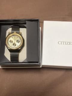 40周年記念限定モデル CITIZEN ツノクロノ ブラックゴールド - メルカリ