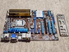 動作品MBセット i7 3770/P8H77-M Pro/8G/グラボ #17 Intel i7-3770、Asus P8H77-V 16GB ジャンク扱いで - メルカリ