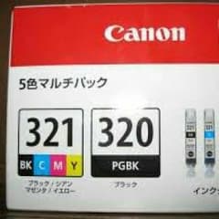 取り付け期限内 キャノン純正インク 321 320 黒のサムネイル