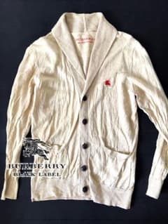 【クリーニング済】 BURBERRY BLACK LABEL　カーディガンのサムネイル