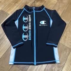 長袖ラッシュガード 130 Champion 男の子 女の子 スクール 水着のサムネイル