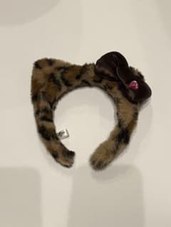 USJキティーちゃん　ヒョウ柄カチューシャのサムネイル