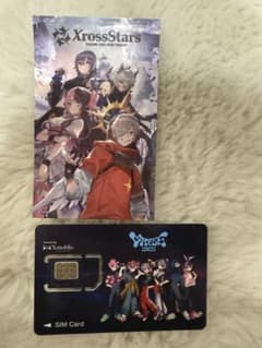 CRフェス2025入場特典　SIMカード　XrossStars ステッカーのサムネイル