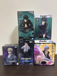 呪術廻戦 フィギュア 5点セット まとめ売り - メルカリ