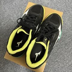 Mizuno 卓球シューズ ブラック/イエローのサムネイル