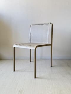 Ferm Living｜Dapple チェア 椅子 カシミア 屋内外両用 Ferm Living｜Dapple チェア 椅子 カシミア 屋内外両用 - メルカリ