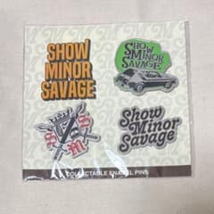 新品未開封　ShowMinorSavage ピンズ3個セットのサムネイル
