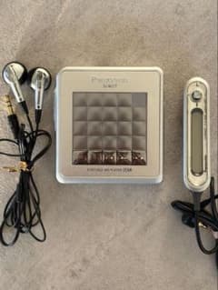 動作品□ Panasonic MDプレーヤー SJ-MJ17 リモコン付き - メルカリ