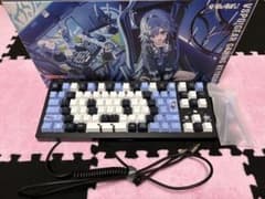 ぶいすぽ ゲーミングキーボード 夜乃くろむEdition ※付属キーキャップ