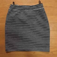 美品❤︎ボーダースカートのサムネイル