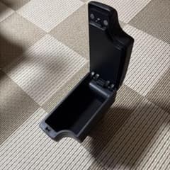 黒のコンソールボックス　合成皮帯のサムネイル