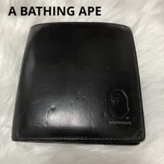 【週末限定】90s ビンテージ エイプ BATHING APE 二つ折り 財布 週末限定】90s ビンテージ エイプ BATHING APE 二つ折り 財布 - メルカリ