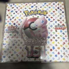 ポケモンカード 151 BOX シュリンク付き 未開封のサムネイル