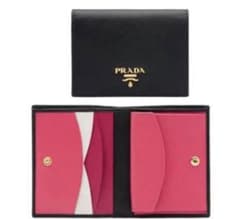 PRADA マルチカラー　サフィアーノ　財布のサムネイル