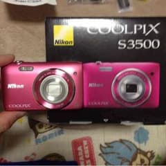 値下げしました。 新品・未使用 デジカメ COOLPIX S3500のサムネイル