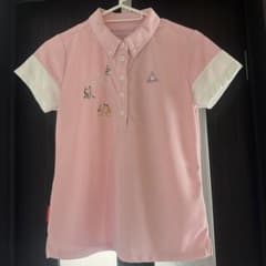 Le Coq Sportif 半袖ポロシャツ ピンクのサムネイル