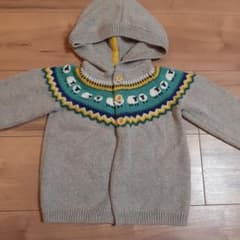 2-3y baby boden ニットパーカーのサムネイル