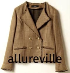 美品【アルアバイル】23SS MANTECOリネンブレンドジャケット金ボタン 1