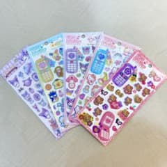 平成はっぴーフォン キャンディステッカー サンリオ 5枚セットのサムネイル