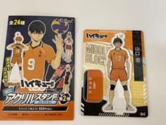 ハイキュー ミニ アクリルスタンドコレクション 烏野　山口のサムネイル