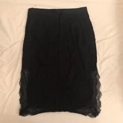 Zara タイトスカート シルク サテン系のサムネイル