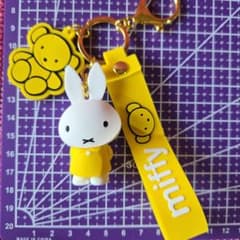 ミッフィー miffy キーホルダー イエローのサムネイル