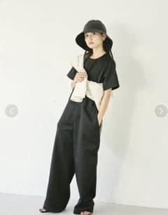 【送料無料】TODAYFUL トゥデイフル halfsleeve 黒 36のサムネイル
