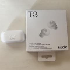 sudio T3 ワイヤレスイヤホン ホワイトのサムネイル