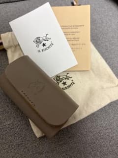 IL BISONTE ブラウン レザー キーケースのサムネイル