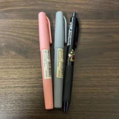 無印良品　水性サインペン、ジェットストリーム　ボールペン黒0.5のサムネイル
