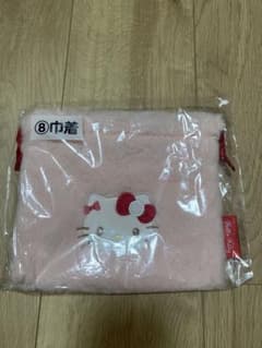 ハローキティ フワフワポーチ ピンクのサムネイル