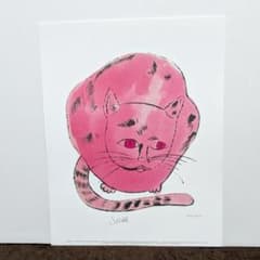 アンディ・ウォーホル アートポスター『Sam』28×35.6cmサムという名の猫のサムネイル