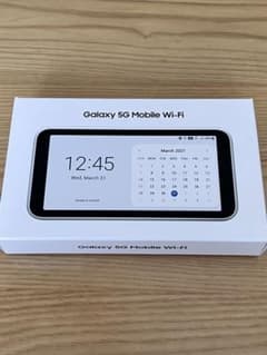 Galaxy 5G Mobile Wi-Fi SCR01SWU ホワイトのサムネイル